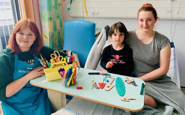 Ulster Hospital Provides Brushstrokes Of Support Ulster Hospital Provides Brushstrokes Of Support