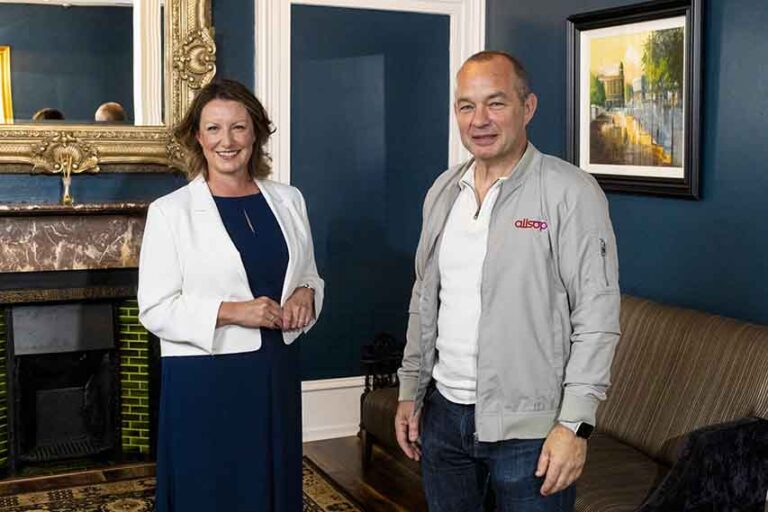 Allsop Wins Contract With A Top European Distributor grocery distributor in Europe, Allsop Trevor Allsop, software management AI support Invest NI,