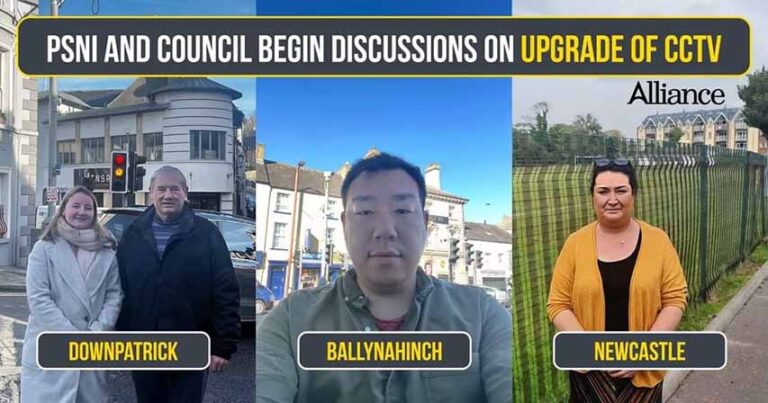 Alliance Welcome Movement Forward On CCTV