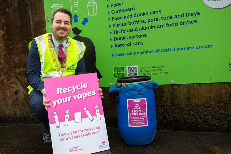 Recycle Your Vapes At Ards Recycling Centres Recycle Your Vapes At Ards Recycling Centres