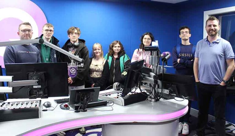 SERC Media Students Visit Q Radio In New Partnership