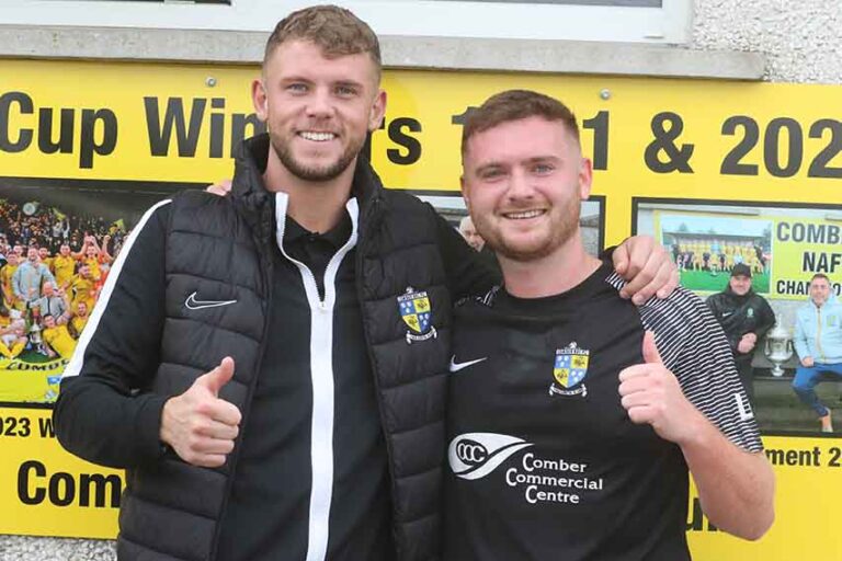 Comber Rec Make Late Effort To Beat Shankhill Utd
