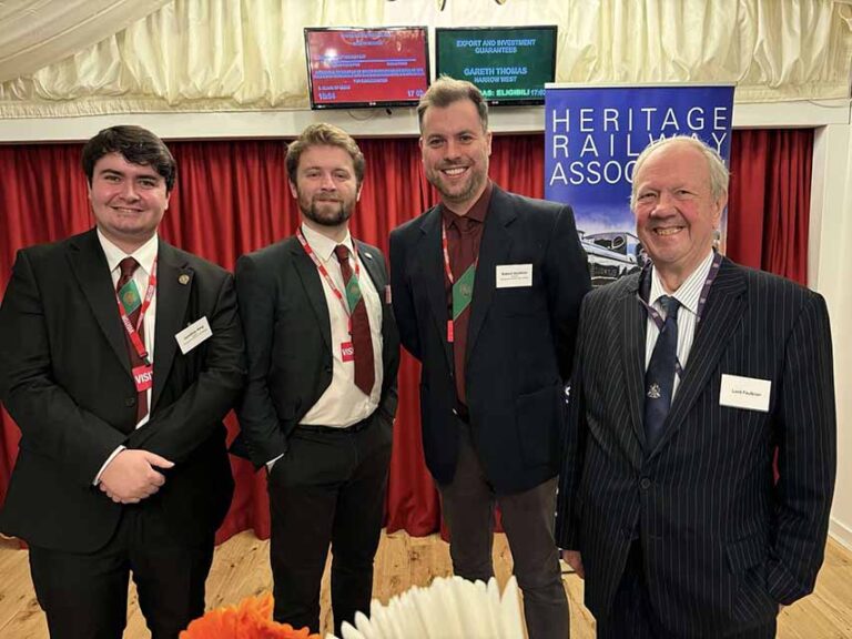 Downpatrick Railway Youth Members Honoured In London