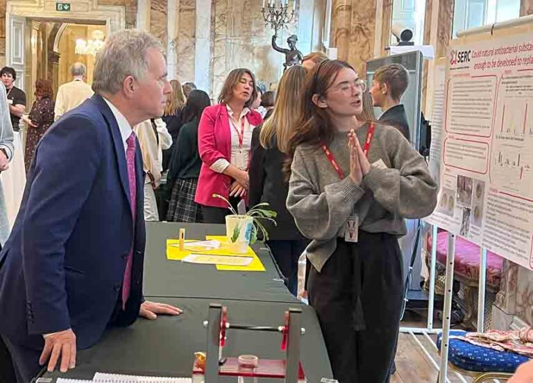 SERC Student Showcases Work At Dublin Science Event