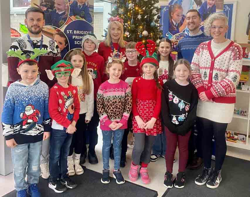 St Brigid’s Primary School Gets Into Festive Swing