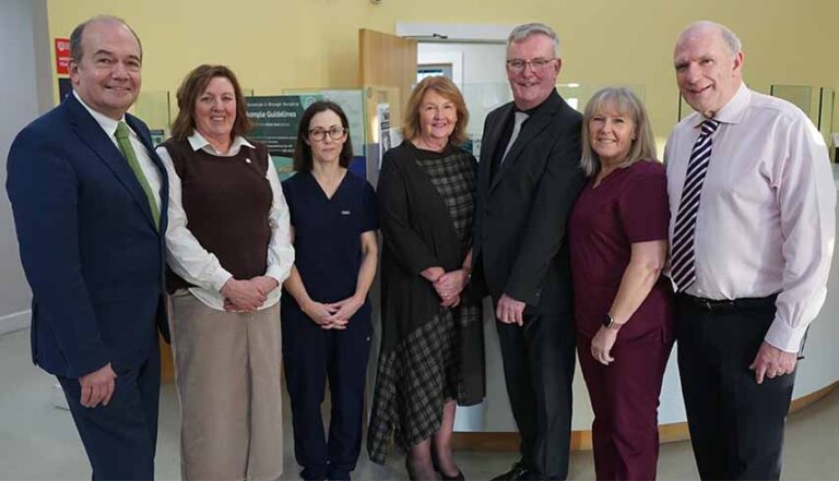 Health Minister Visits Downe Hospital And Clough GPs