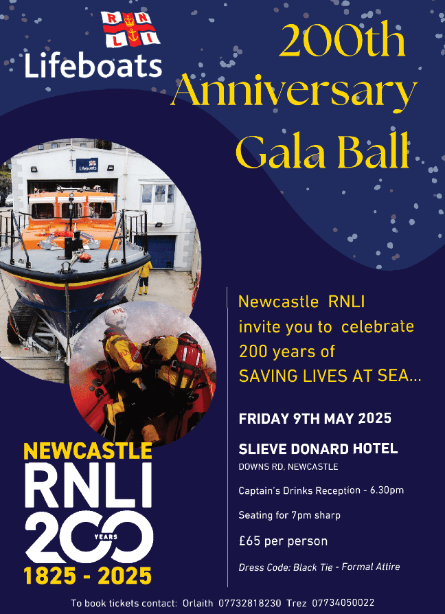 Newcastle RNLI Prepares To Celebrate 200th Anniversary