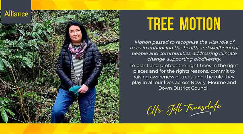 Truesdale Pleased Her Tree Motion is Passed In Council