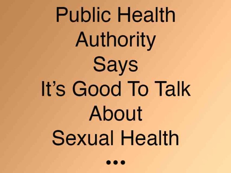 PHA Says Take Time To Talk During Sexual Health Week PHA Says Take Time To Talk During Sexual Health Week