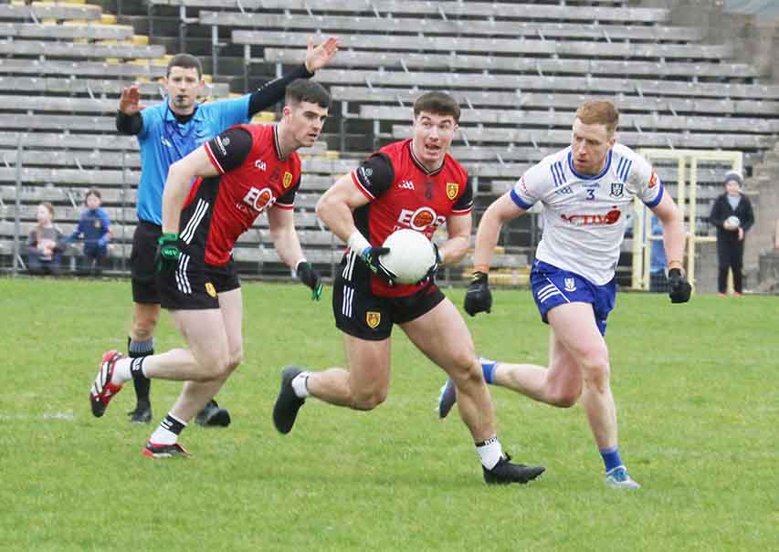 Down Edge A Point In Front Of Monaghan At Clones