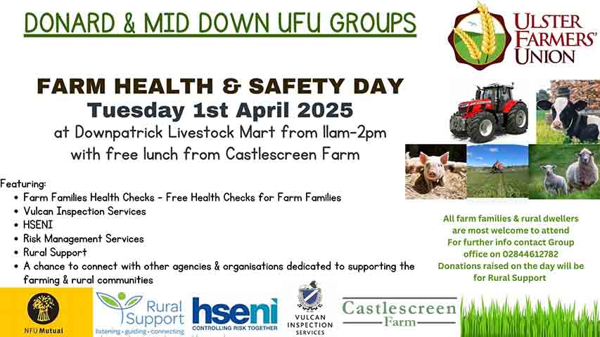 Health And Safety Day Coming To Downpatrick Mart
