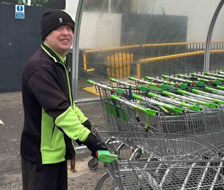 Finton Celebrates 25 Years Working At ASDA Downpatrick