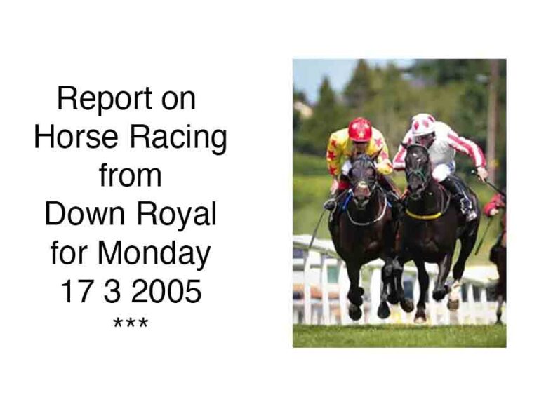 Elliot Bounces Back With 189-1 Winner At Down Royal