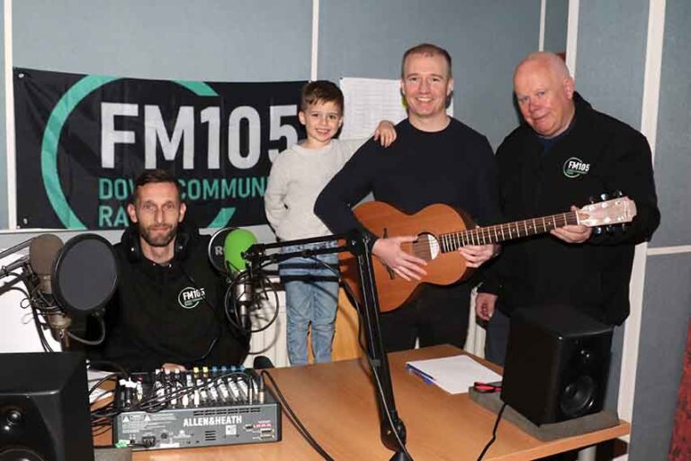 Lowden-Sheeran Guitar Presented To DCR FM105 Winner
