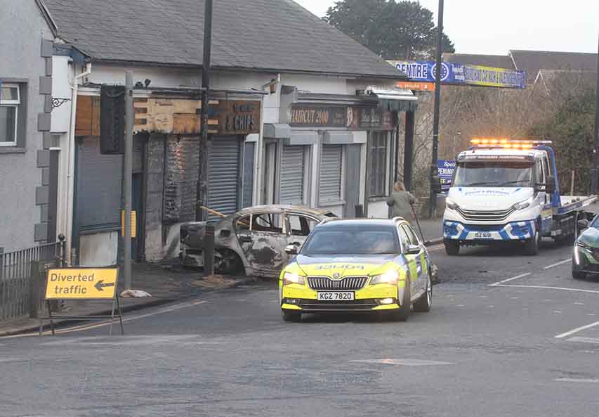 Molloy’s Chip Shop Burned In Arson Attack In Downpatrick