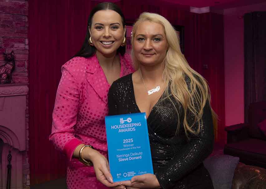 Neringa Deikute Is NI Housekeeper of the Year