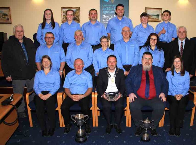 NMD Council Honours Orangefield Flute Band