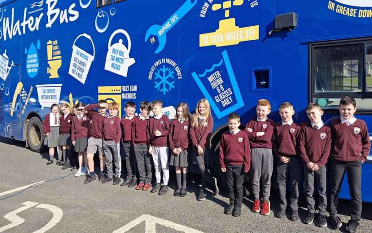 NI Water Travelling Classroom Goes To Loughbrickland