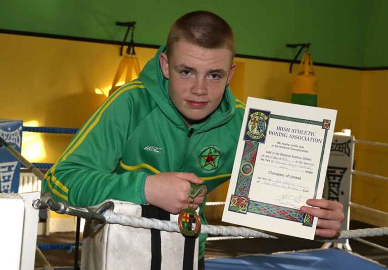 Killough 12-Year Old Boxer Wins An All Ireland Title