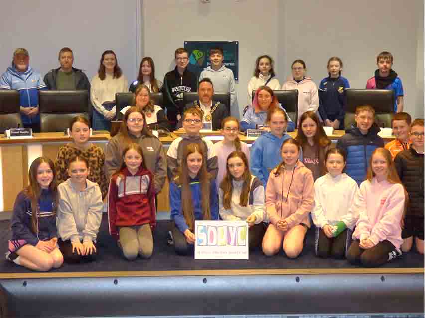 Sir Oliver Plunkett YC Visits Downshire Council Chamber