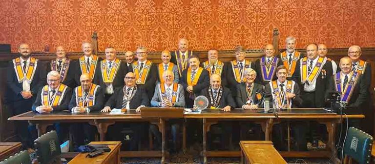 Shannon Re-Elected As Worshipful Master In Commons