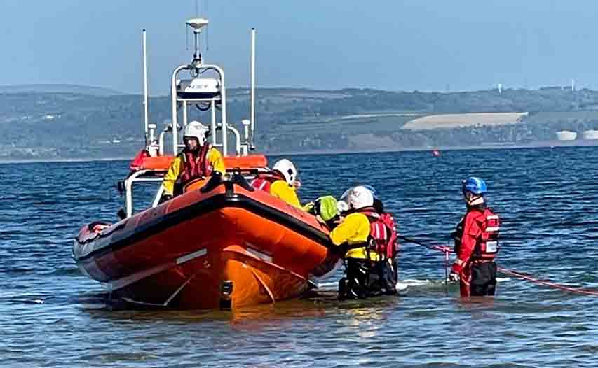 Bangor RNLI Kept Busy In The Fine Weather