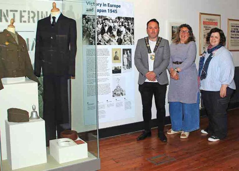 Newry And Mourne Museum Exhibits VE And VJ Clothing