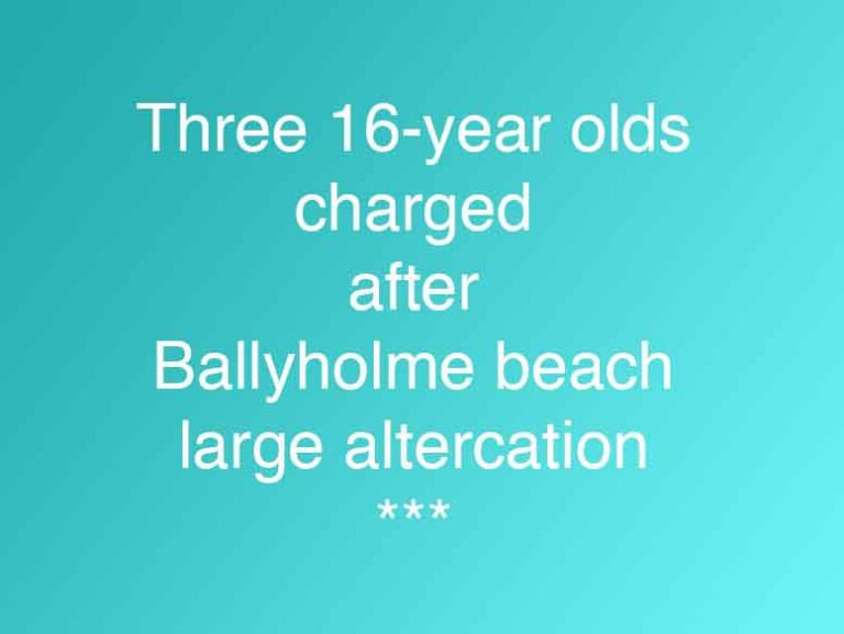 Ballyholme Beach Fracas Leads To Three Being Charged