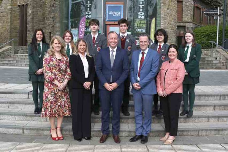 Education Minister Paul Givan Visits St Patrick Centre