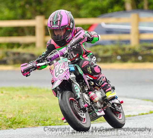 Ballywalter Girl Doing Well In Irish Minibike Championship