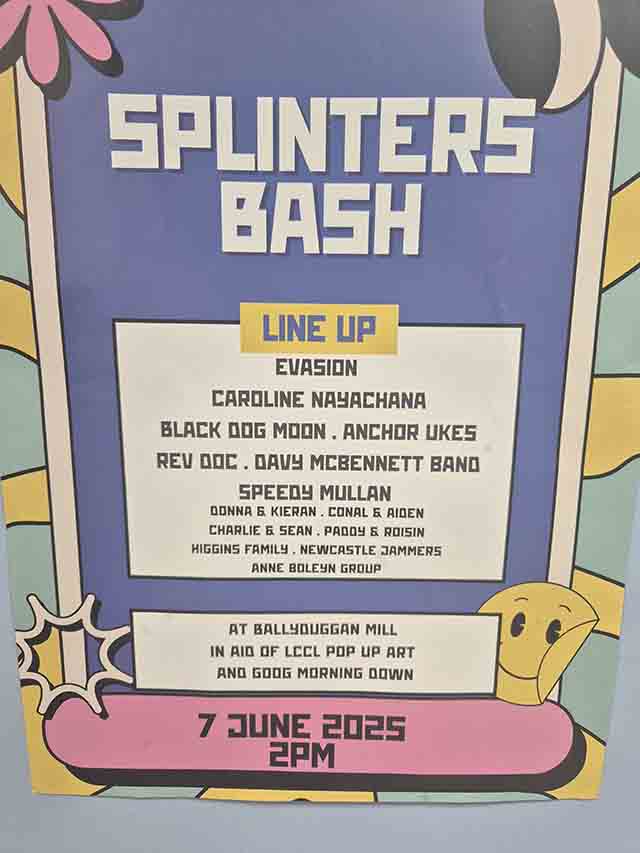 Splinters Bash Coming To The Mill At Ballydugan Splinters Bash Coming To The Mill At Ballydugan