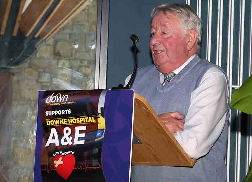 Tommy Gibney, long-standing businessman in Downpatrick, talks about his experience when he took ill and required urgent medical care.