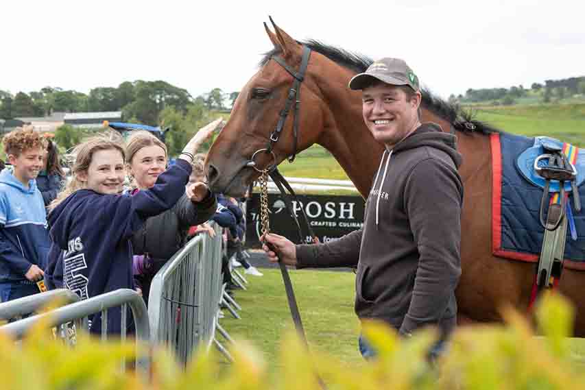 Downpatrick Racecourse Visited By 150 Schoolchildren