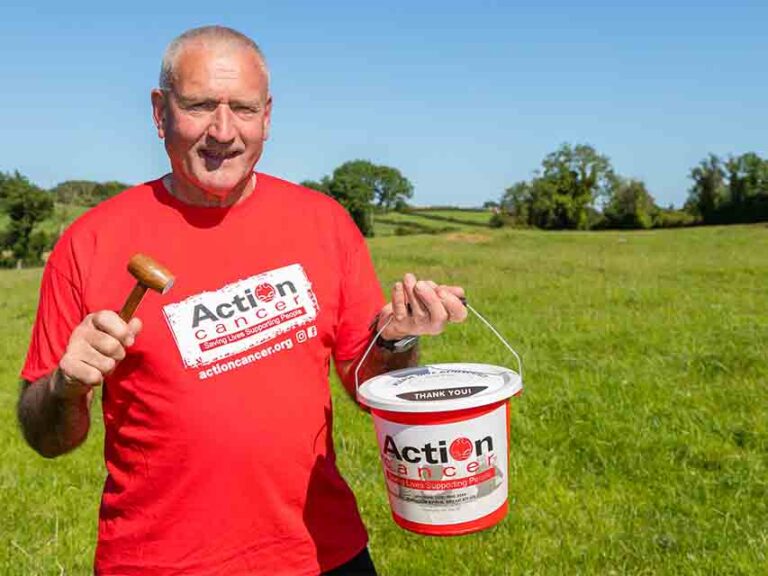 Raffrey Farmer Dee Herron Backs Action Cancer