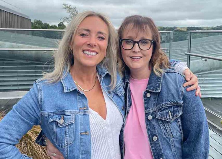 Two Karens Meet Up On Cancer Journey