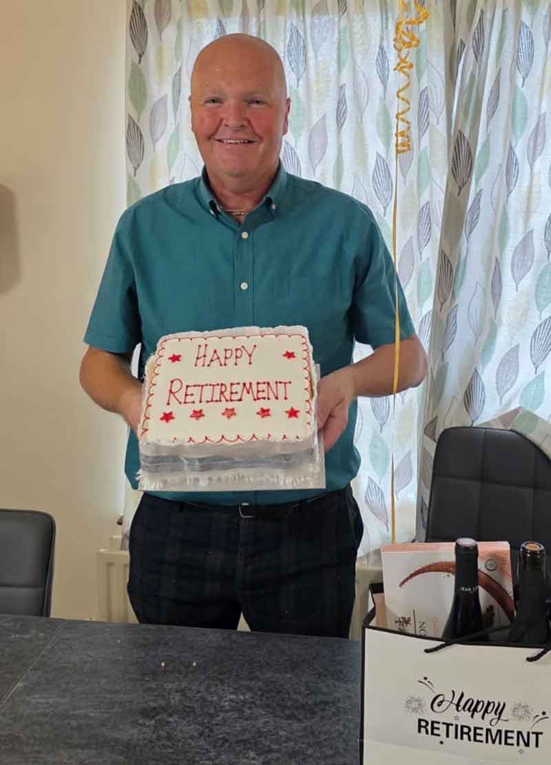 Carer Columba Lowry Retires After 40 Years