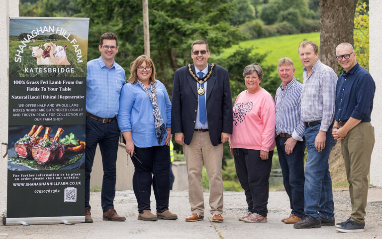 Lamb And Local Food Fayre Held At Katesbridge