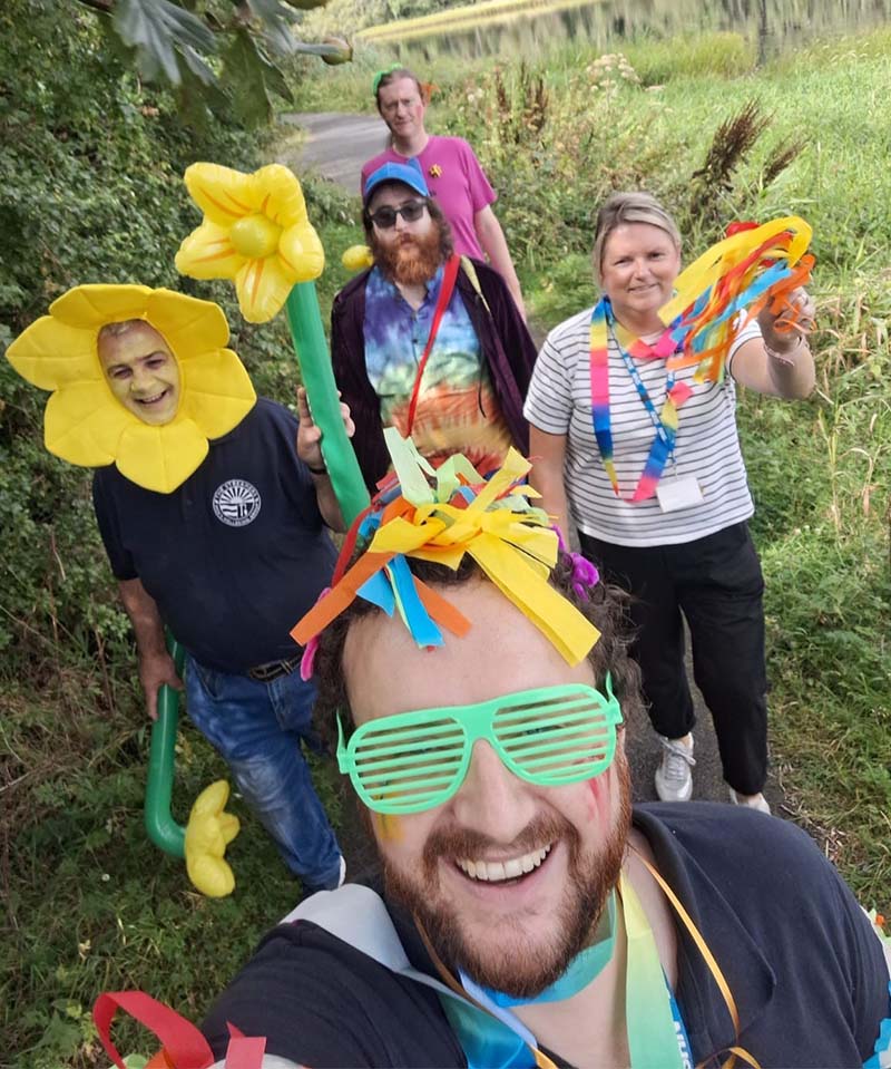 Downshire Streamers Support Marie Curie
