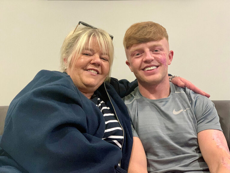 Bangor Mum Helps Son Through Sepsis Ordeal
