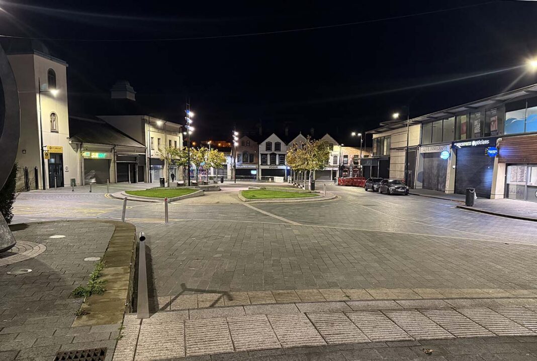 St Patrick’s Square Deserted On Culture Night