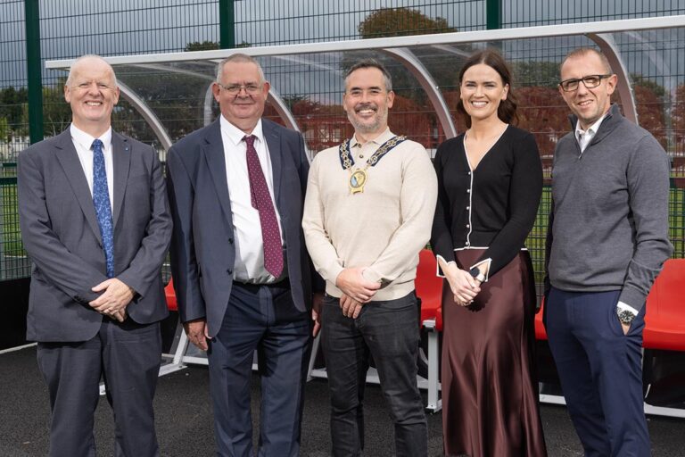 £1.2M 3G Pitch Is Unveiled At Donard Park £1.2M 3G Pitch Is Unveiled At Donard Park
