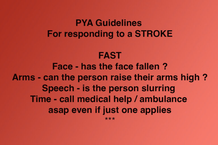 PHA Says Think FAST If You Suspect A Stroke PHA Says Think FAST If You Suspect A Stroke