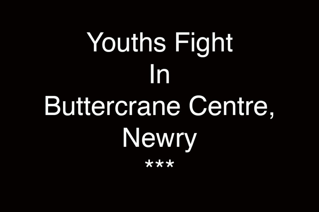 Violent Incident At Buttercrane In Newry