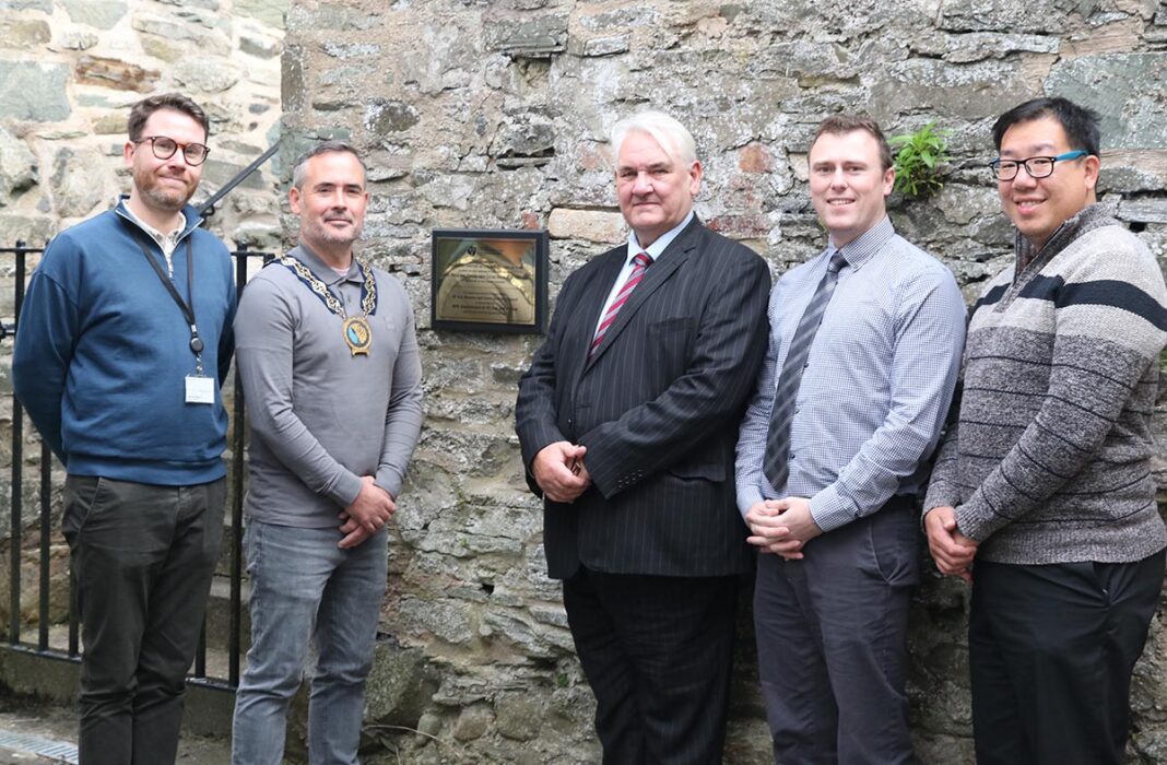 Council Unveils Plaque At Downpatrick Museum