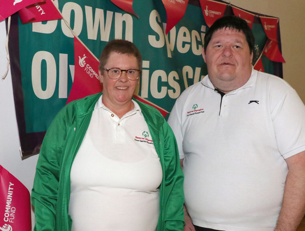 Down Special Olympics Receive £20,000 Queue