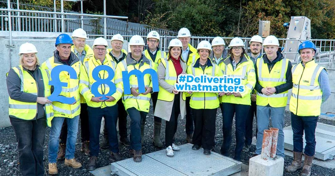 Kimmins Visits £8Million Works At Annsborough