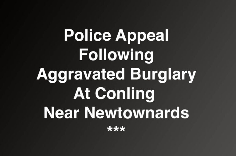 Police Appeal For Witnesses After Ards Assault