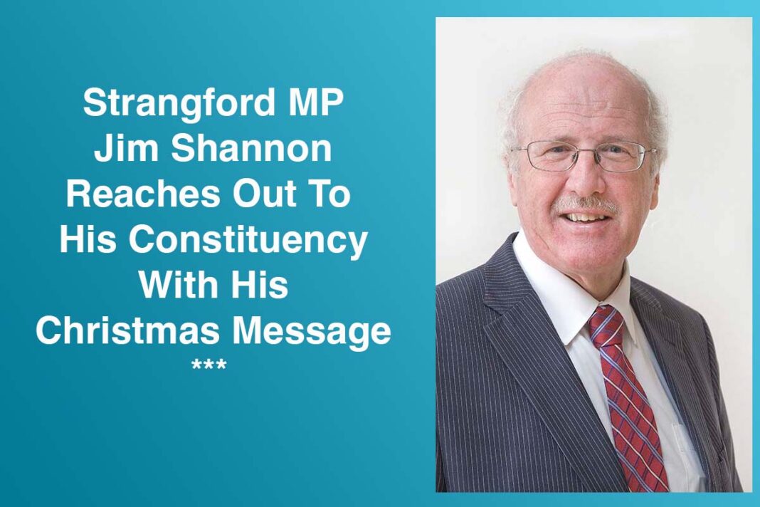 Letter To The Editor From Jim Shannon MP