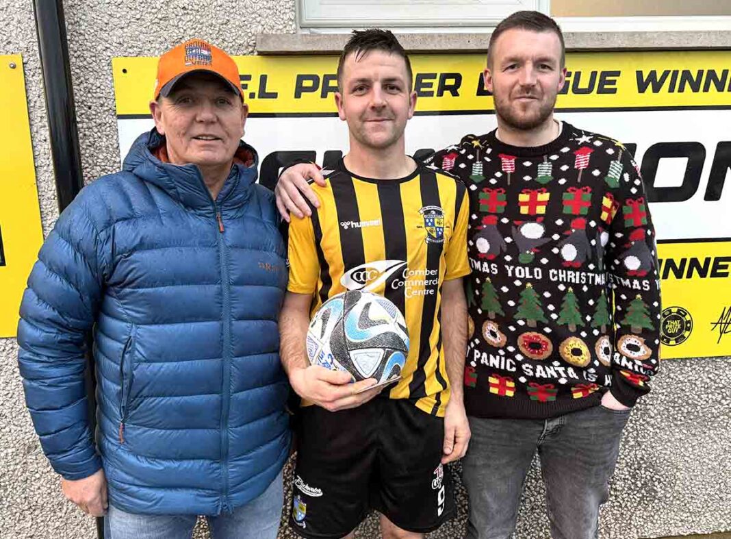 Comber’s Sofley Bags 4 Goals Against Rosario