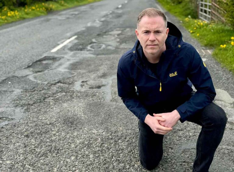 Hazzard Welcomes Kilcoo-Hilltown Road Repair